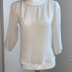 Zara Creme Blouse